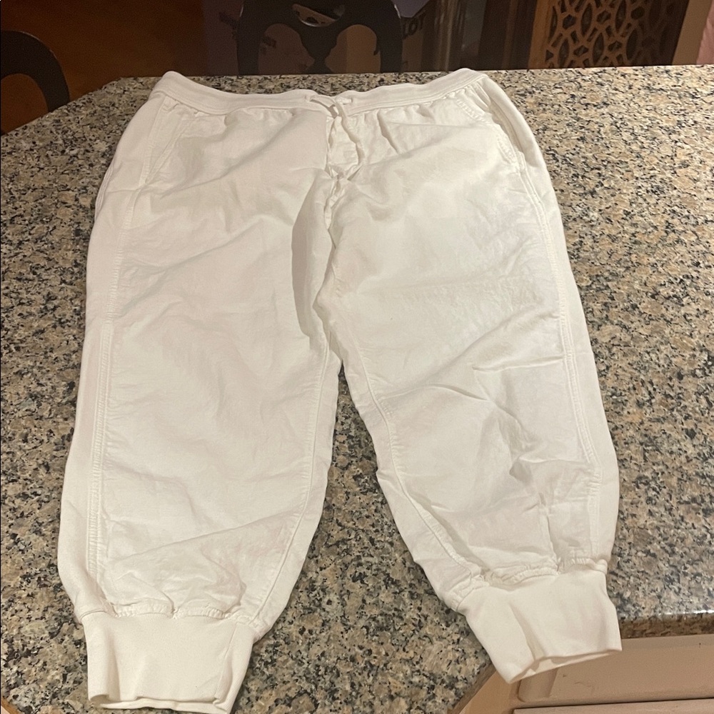 GAP Classic White Joggers